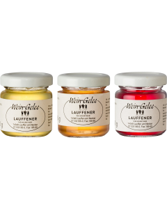 3er Mini-Weingelee rot/weiß/rosé