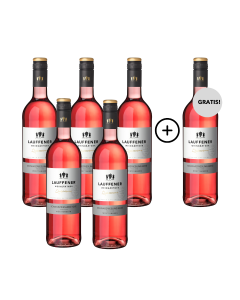 Lauffener Katzenbeisser Schwarzriesling Rosé QbA trocken 5 + 1