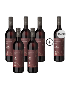 5+1 Lauffener Bio Schwarziesling QbA trocken 0,75l